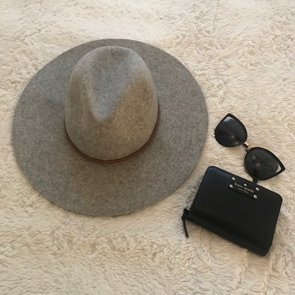 Abercrombie Grey Wool Hat